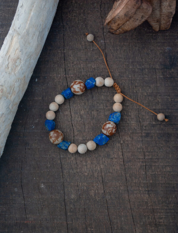 Bracelet feng shui lapis lazuli